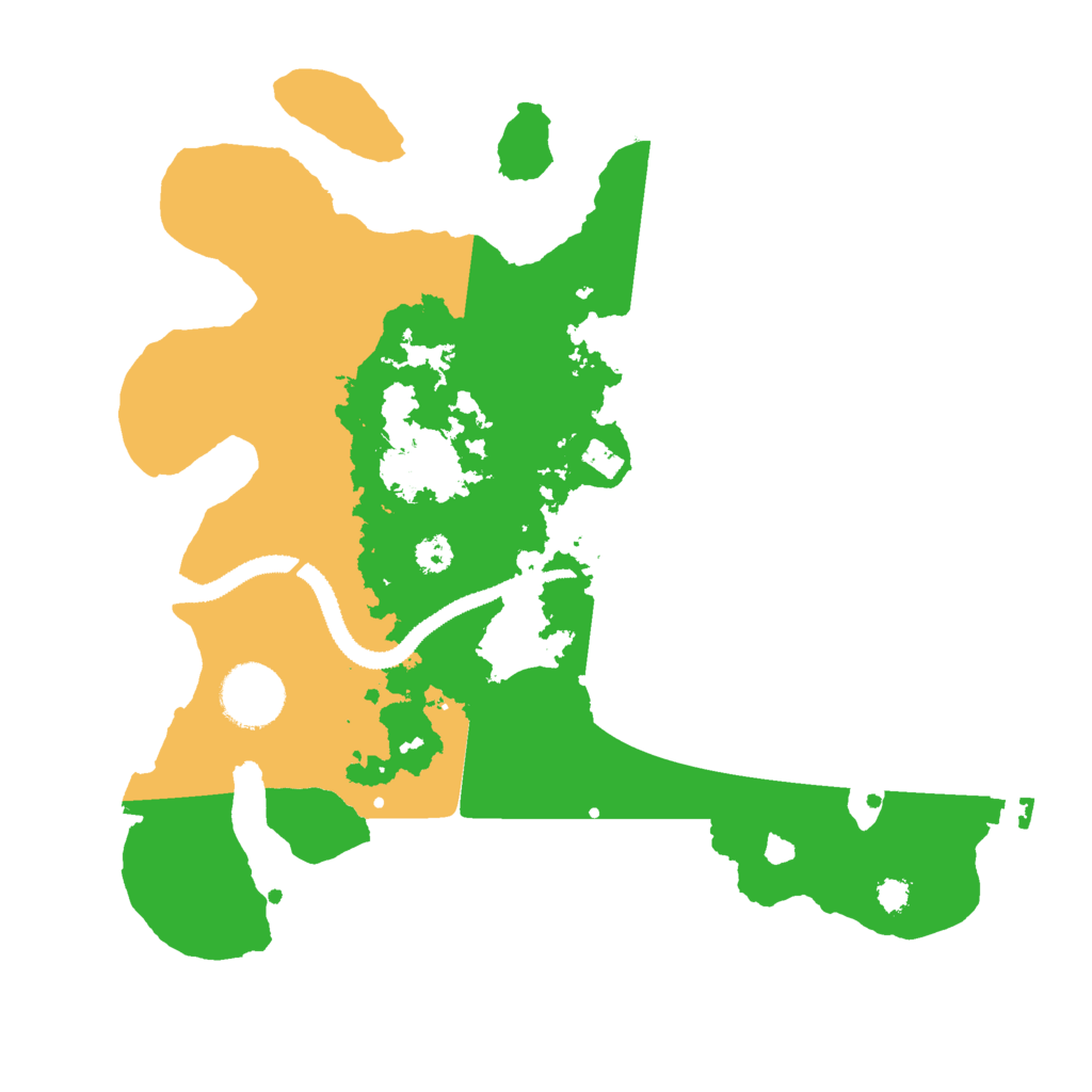 Biome Rust Map: Procedural Map, Size: 3000, Seed: 847391