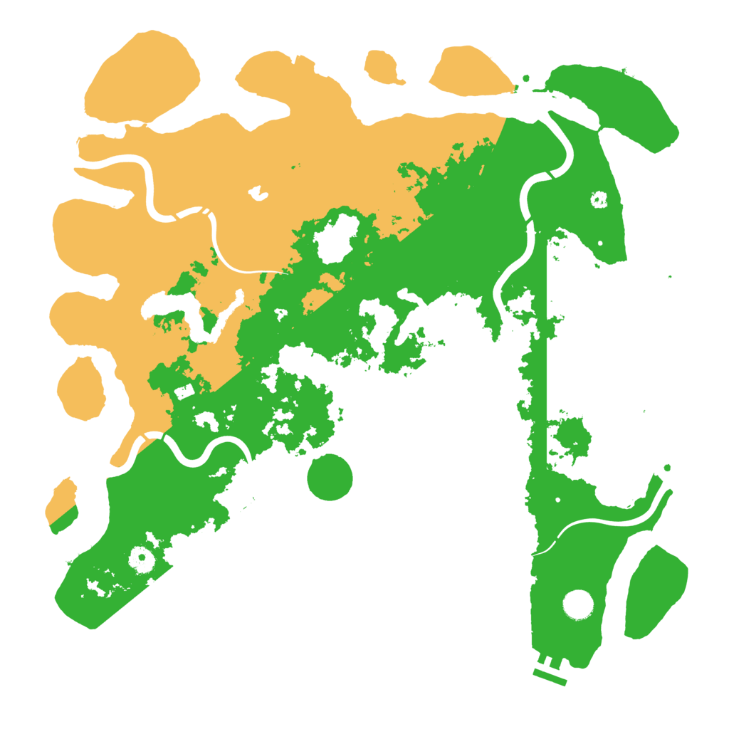 Biome Rust Map: Procedural Map, Size: 4250, Seed: 1611729957