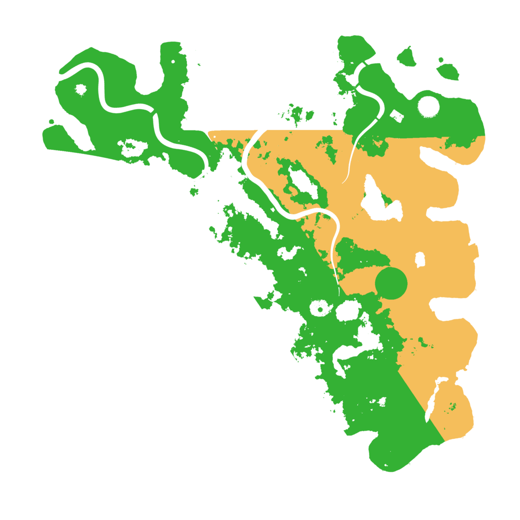 Biome Rust Map: Procedural Map, Size: 4250, Seed: 1076611380