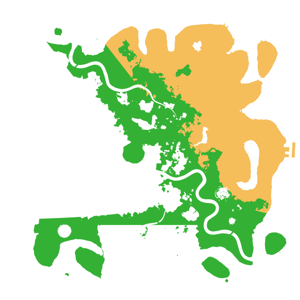 Biome Rust Map: Procedural Map, Size: 4000, Seed: 1915553858