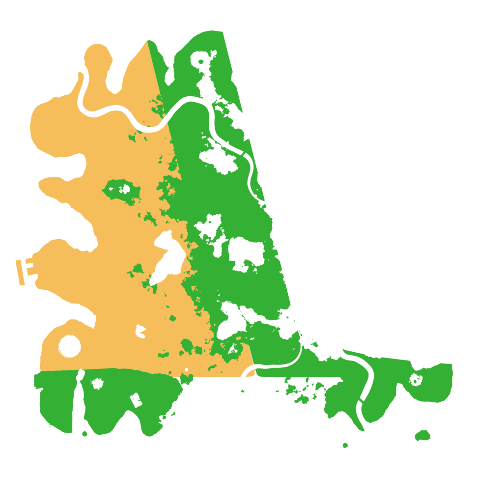 Biome Rust Map: Procedural Map, Size: 4000, Seed: 2007687960