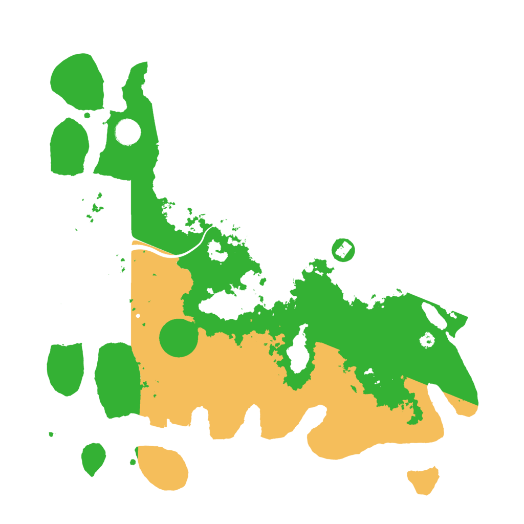 Biome Rust Map: Procedural Map, Size: 3600, Seed: 1533180893