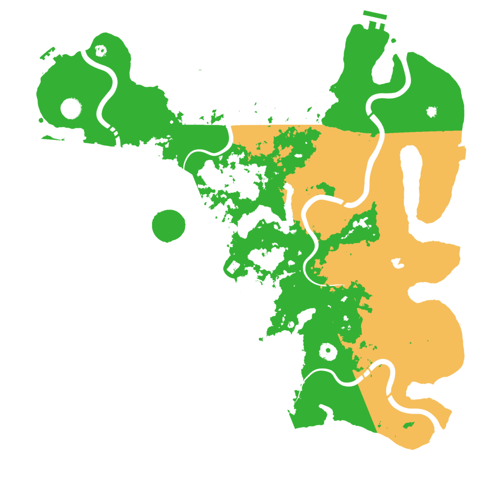 Biome Rust Map: Procedural Map, Size: 4250, Seed: 1519014919