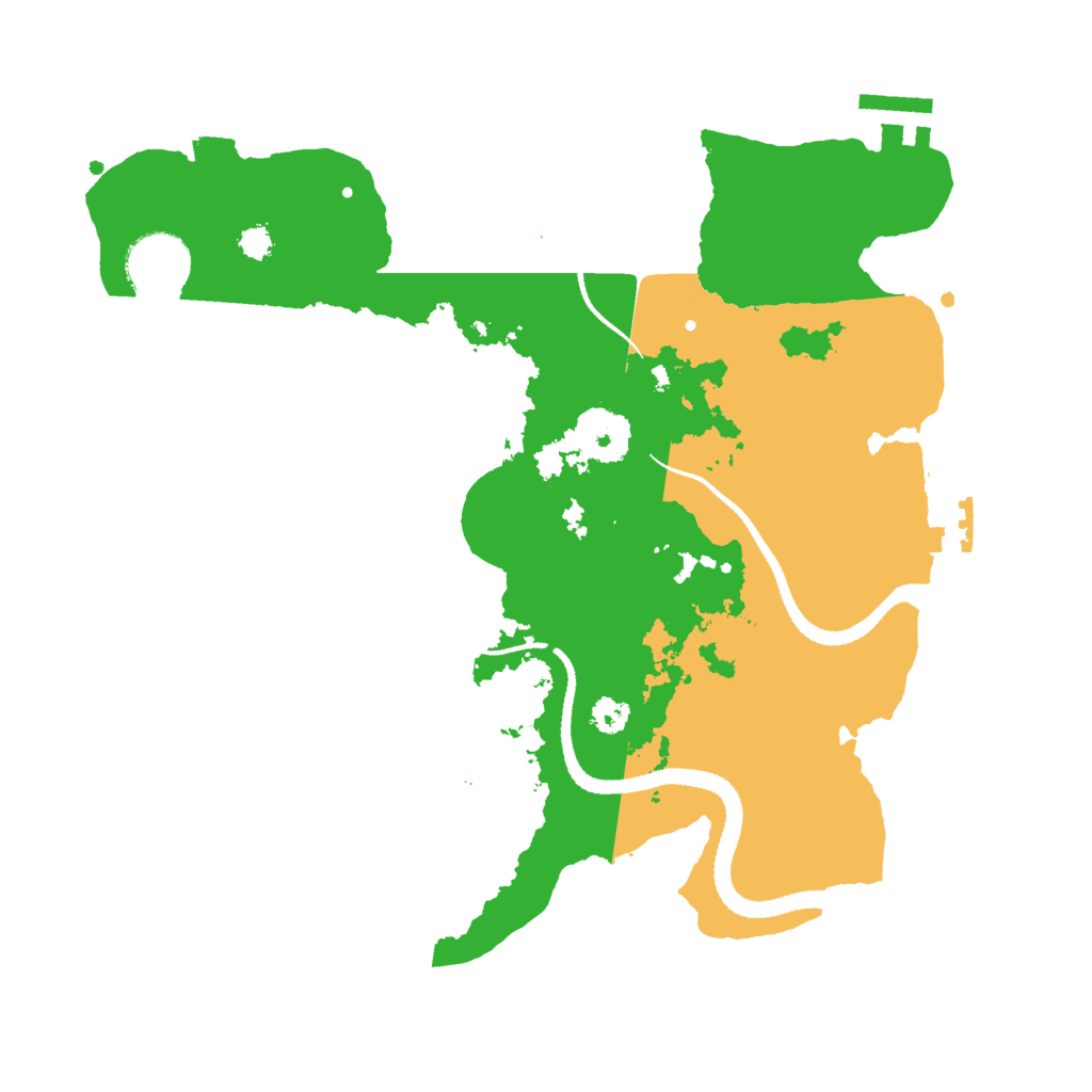 Biome Rust Map: Procedural Map, Size: 3000, Seed: 931475921