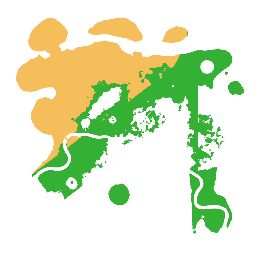 Biome Rust Map: Procedural Map, Size: 3500, Seed: 913576389