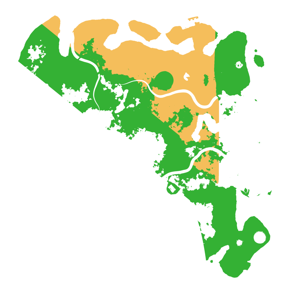 Biome Rust Map: Procedural Map, Size: 4250, Seed: 785274274