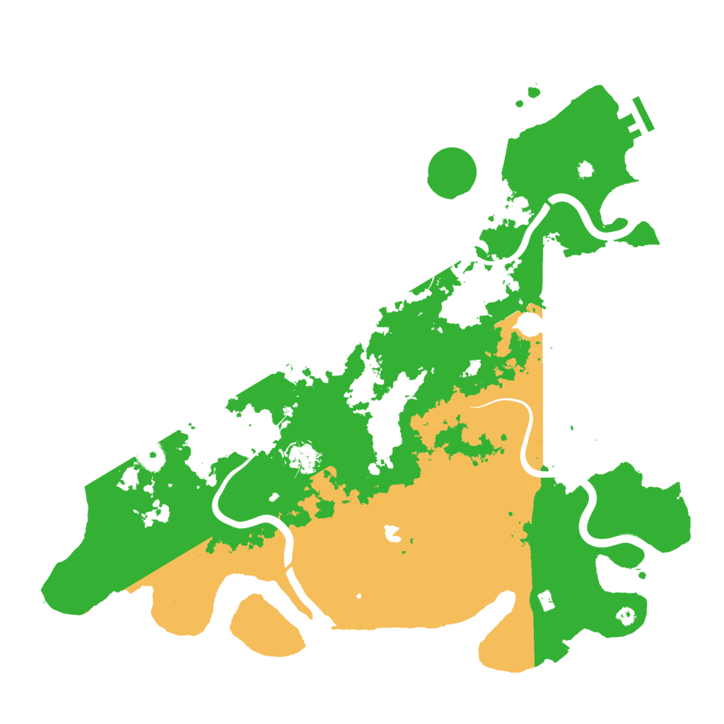 Biome Rust Map: Procedural Map, Size: 4000, Seed: 1149215654