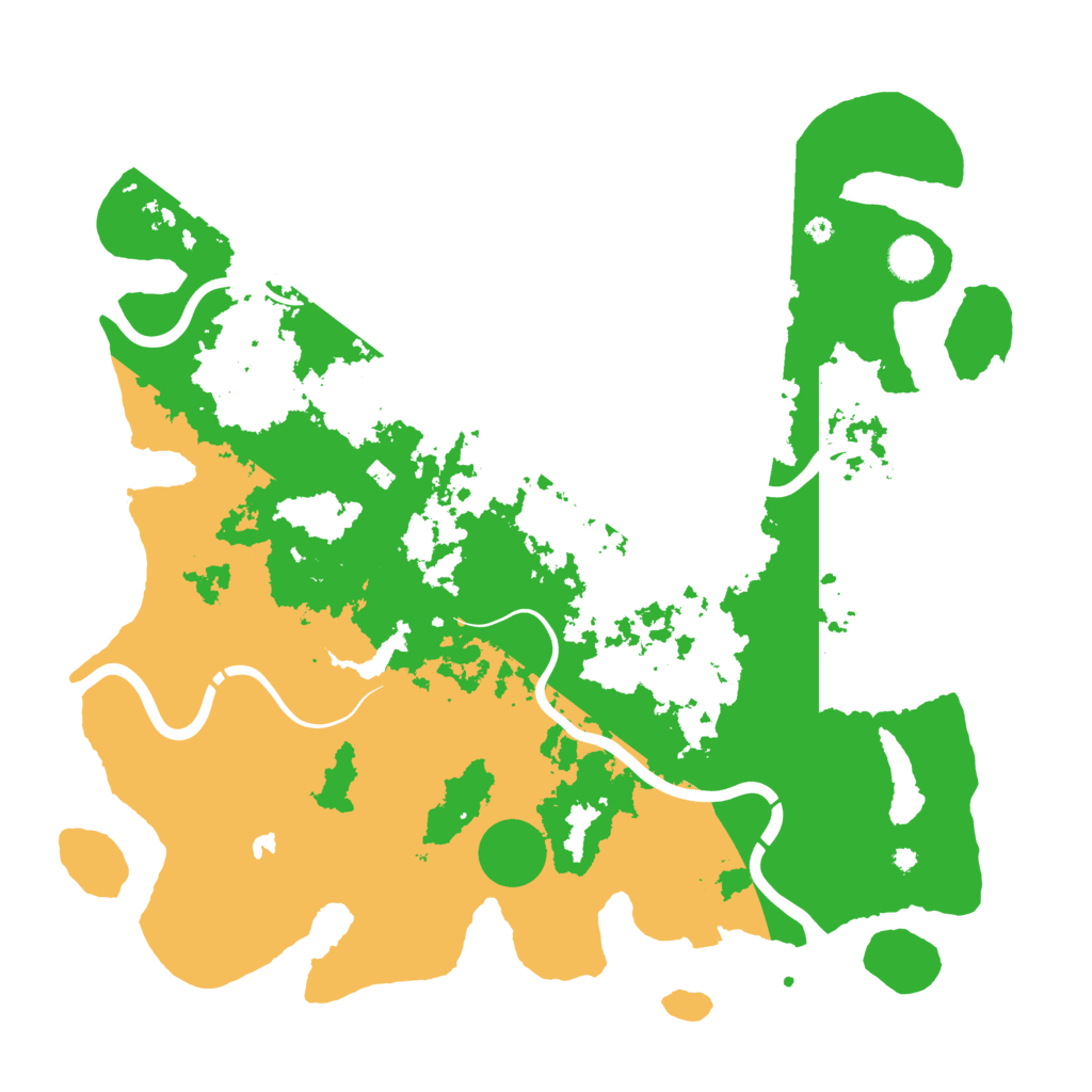 Biome Rust Map: Procedural Map, Size: 4250, Seed: 631036783