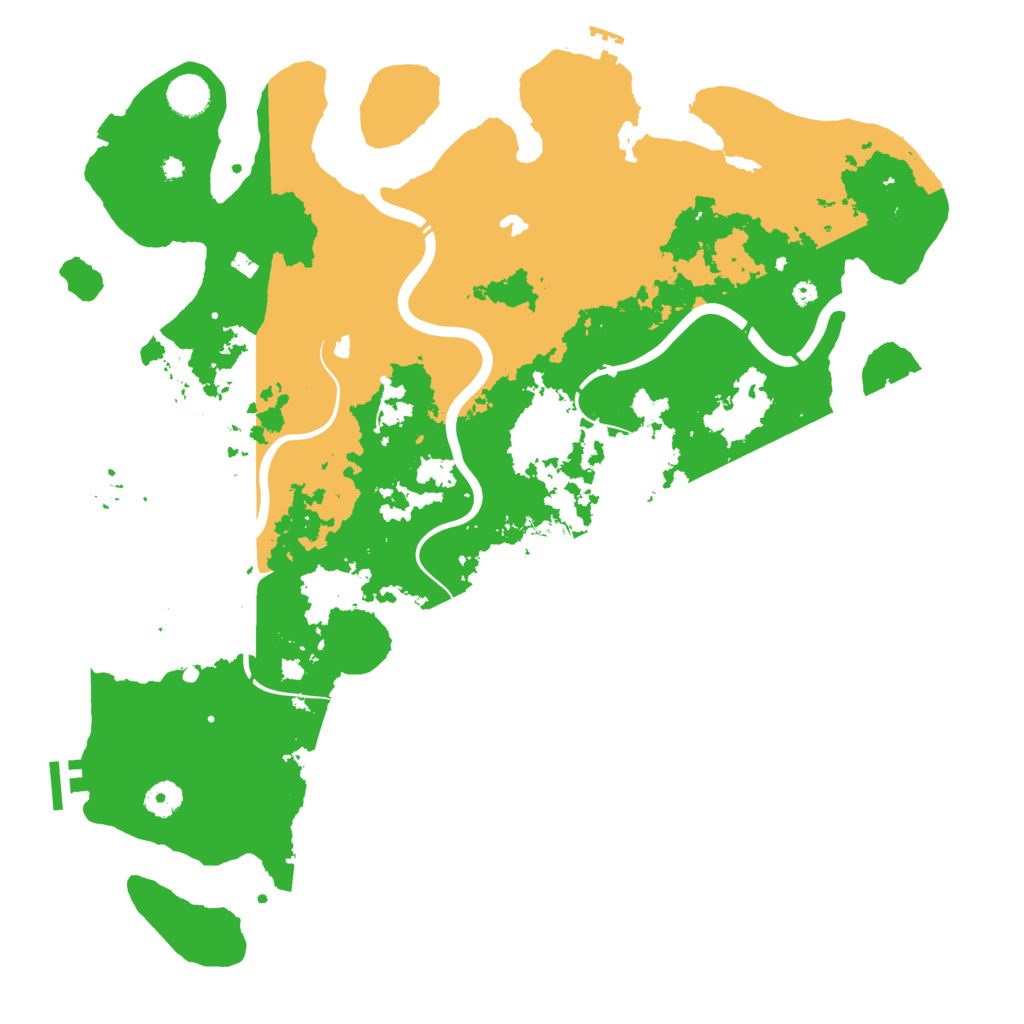 Biome Rust Map: Procedural Map, Size: 4250, Seed: 532180628