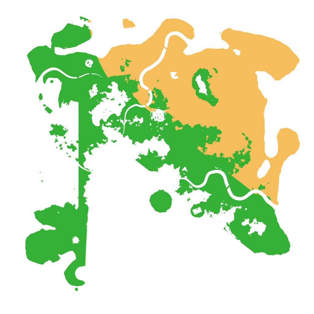 Biome Rust Map: Procedural Map, Size: 4000, Seed: 399908857