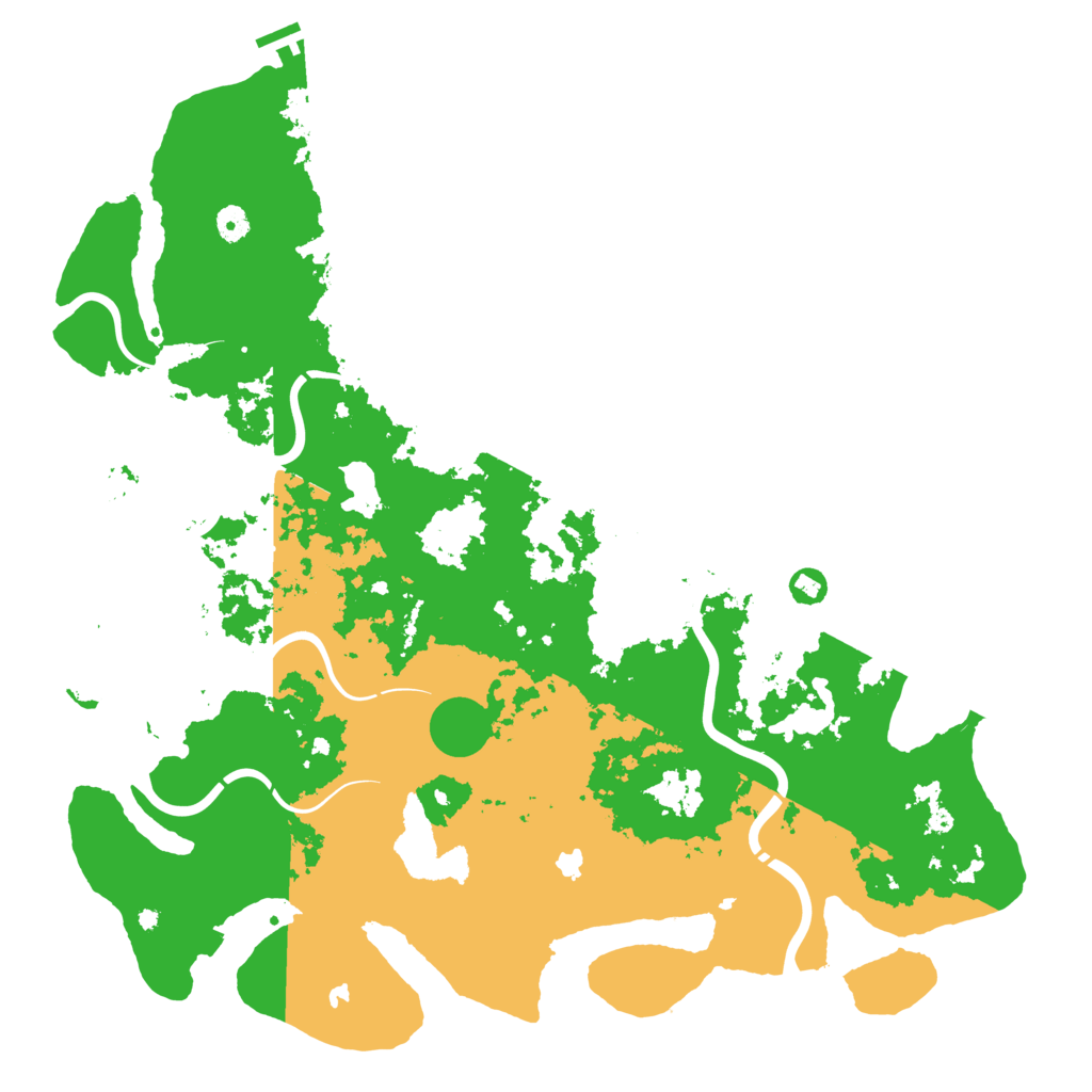 Biome Rust Map: Procedural Map, Size: 4800, Seed: 1639587720