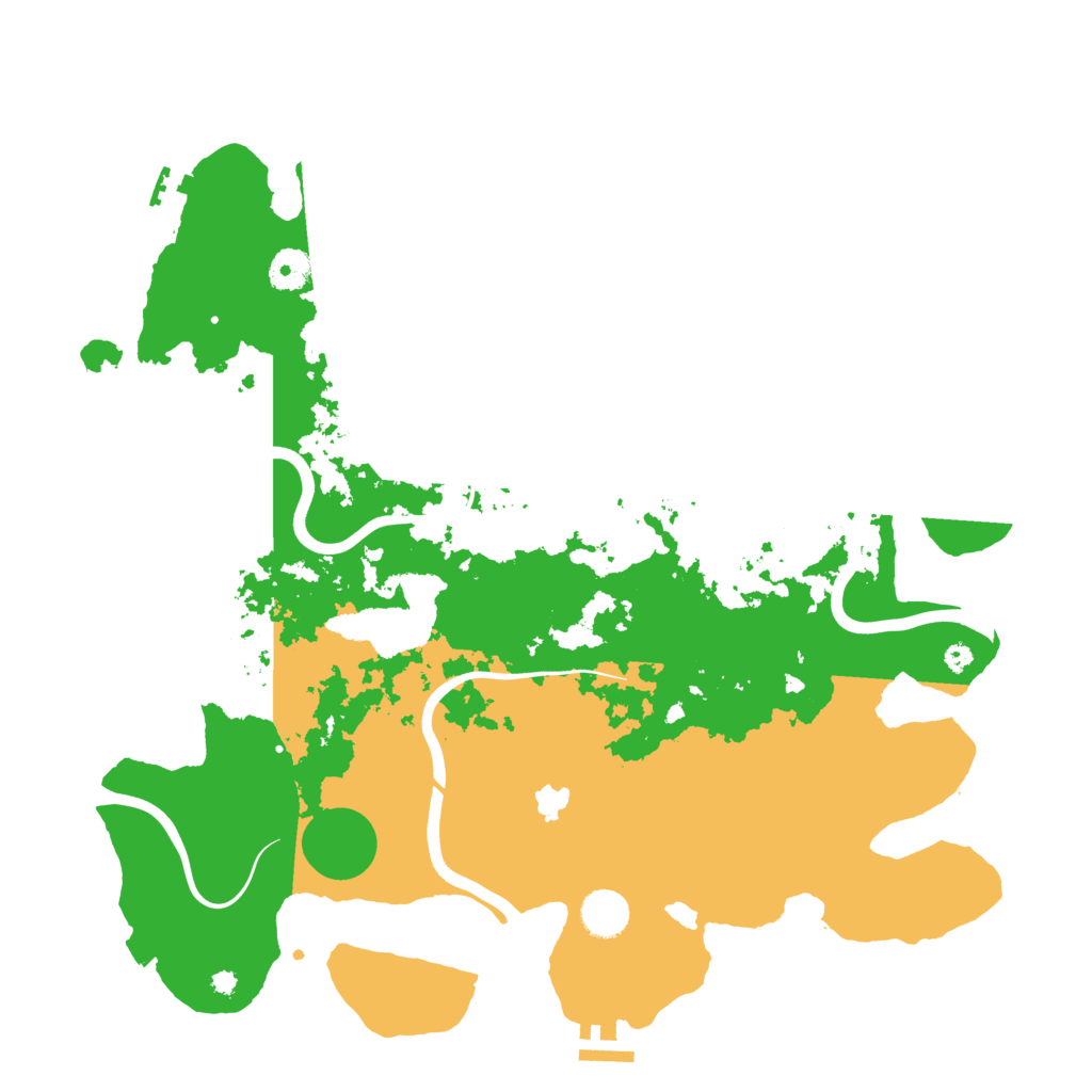 Biome Rust Map: Procedural Map, Size: 4000, Seed: 1662