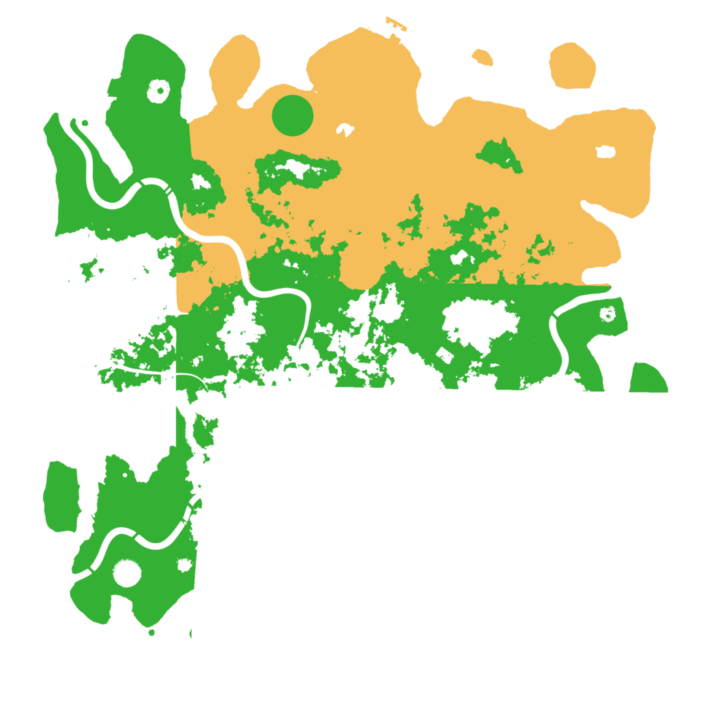 Biome Rust Map: Procedural Map, Size: 4500, Seed: 2054468984