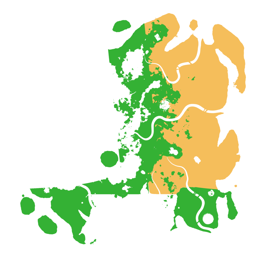 Biome Rust Map: Procedural Map, Size: 4250, Seed: 850114644