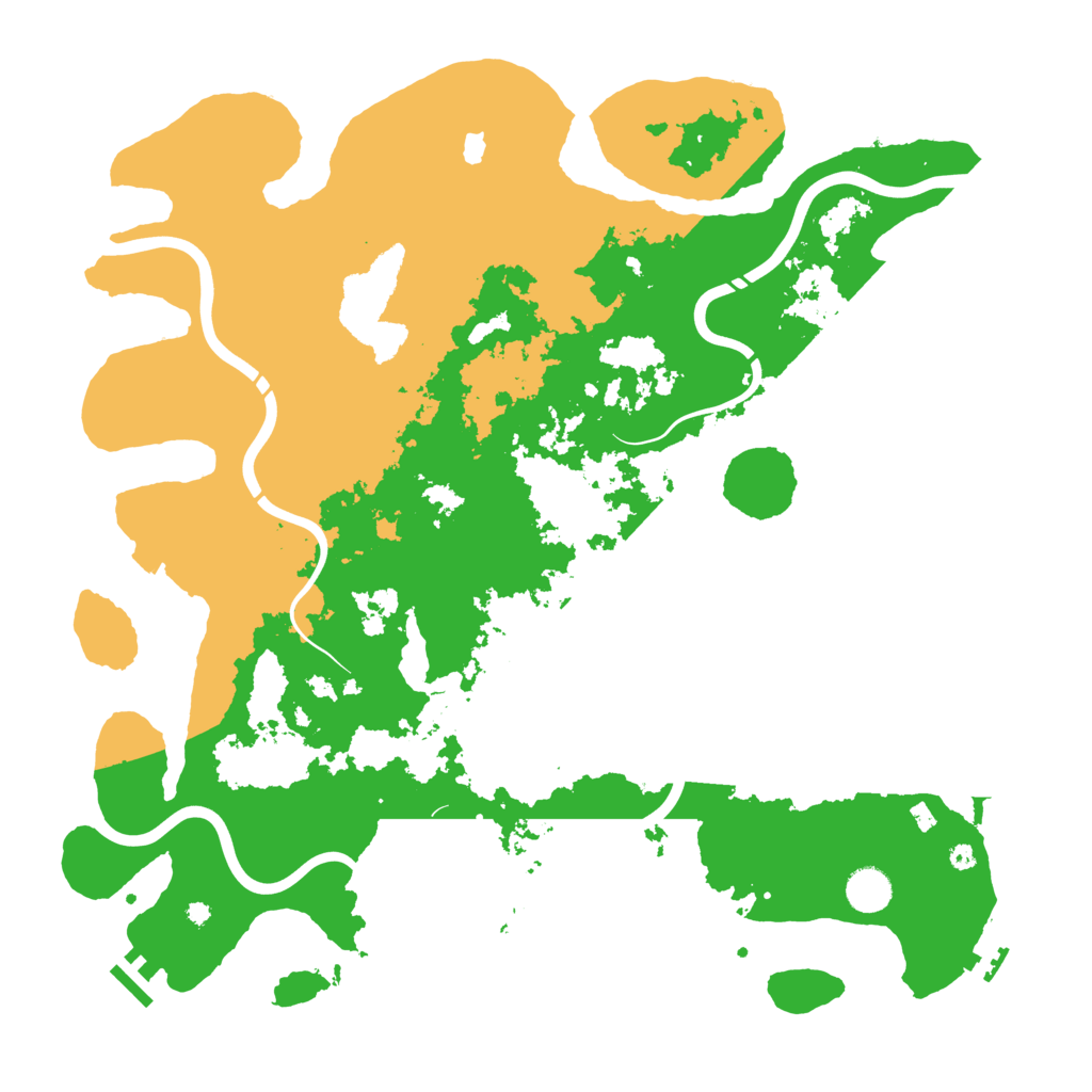 Biome Rust Map: Procedural Map, Size: 4250, Seed: 1643415784