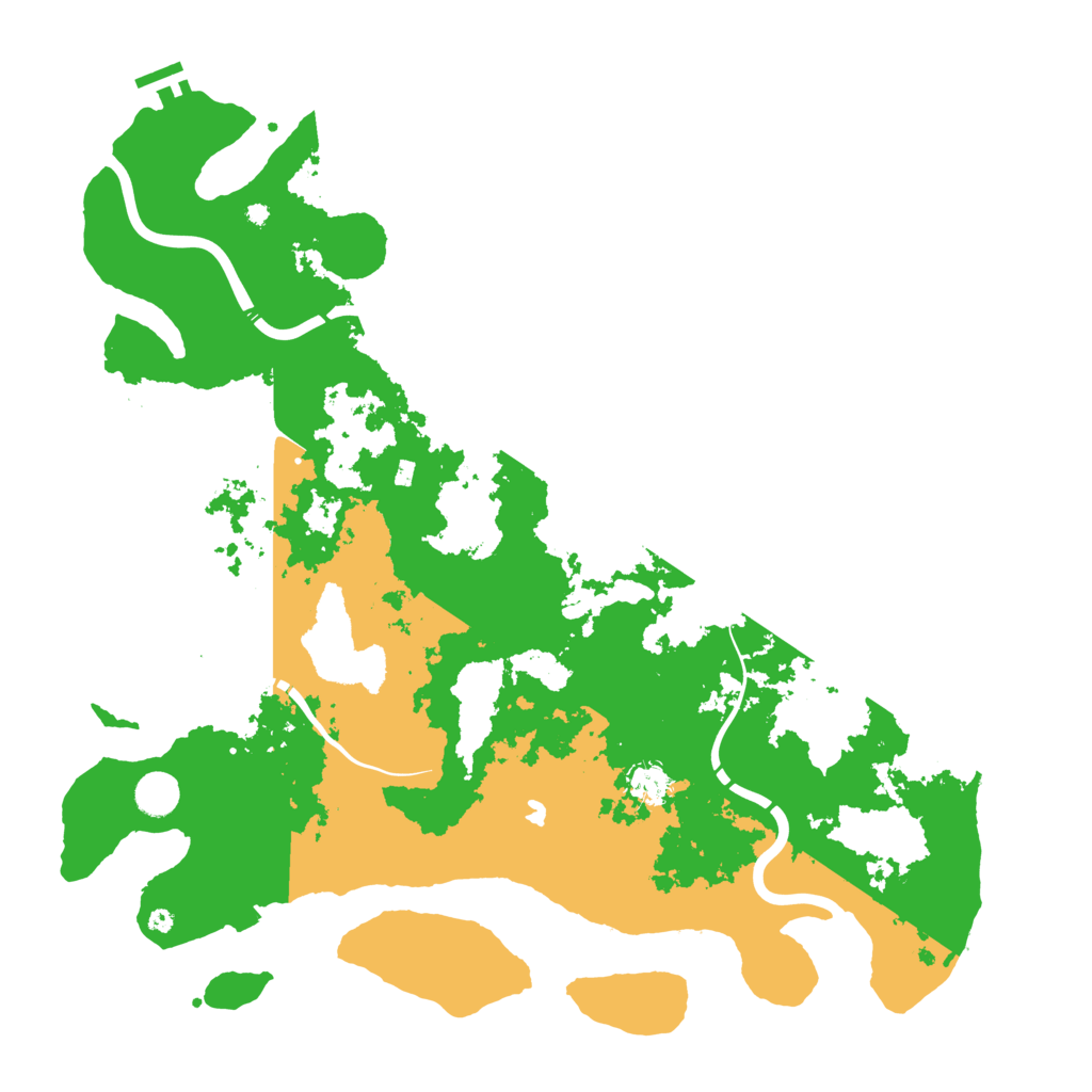 Biome Rust Map: Procedural Map, Size: 4500, Seed: 371766831