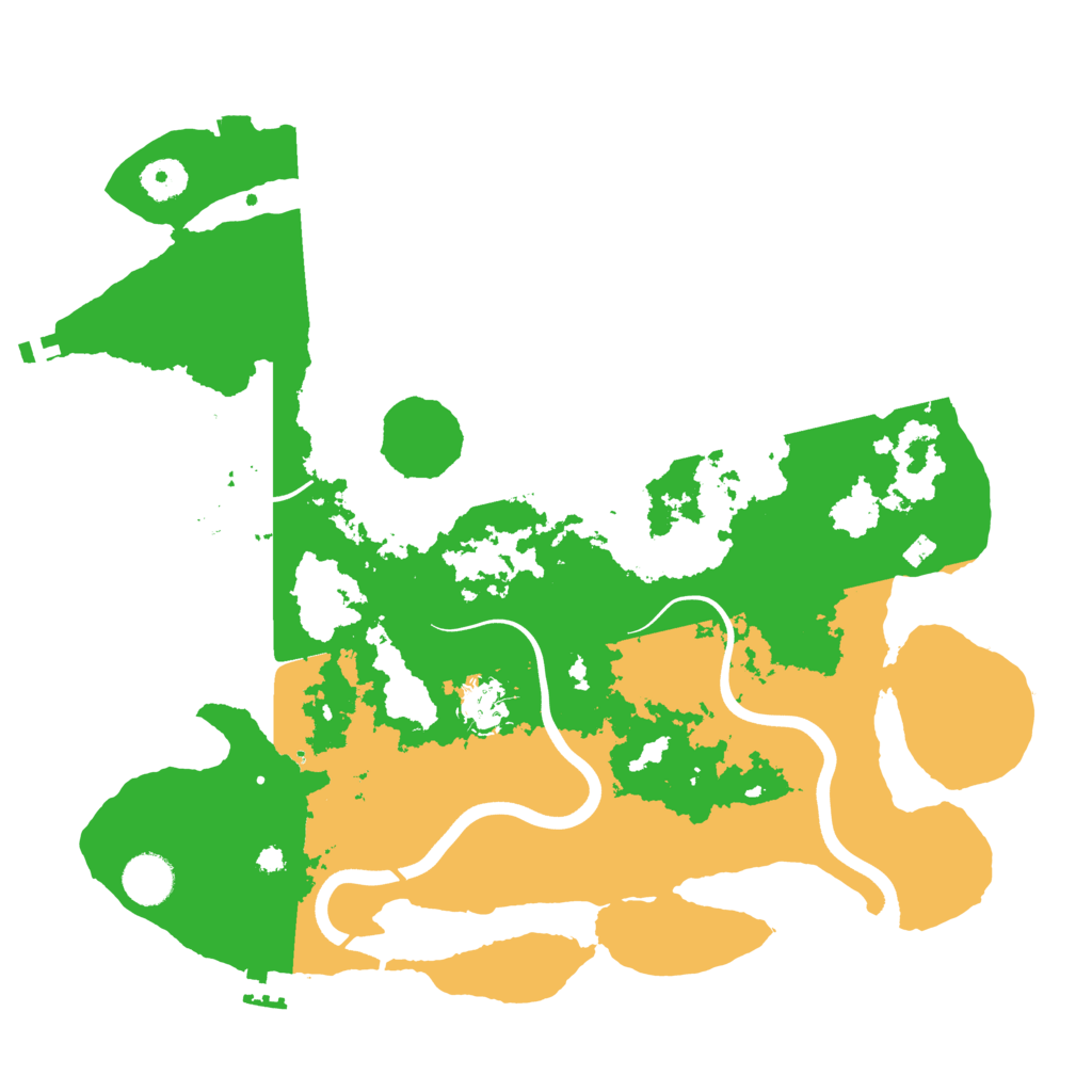 Biome Rust Map: Procedural Map, Size: 3750, Seed: 822215108