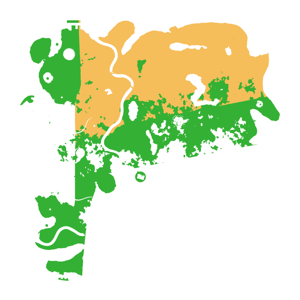 Biome Rust Map: Procedural Map, Size: 4500, Seed: 101738588