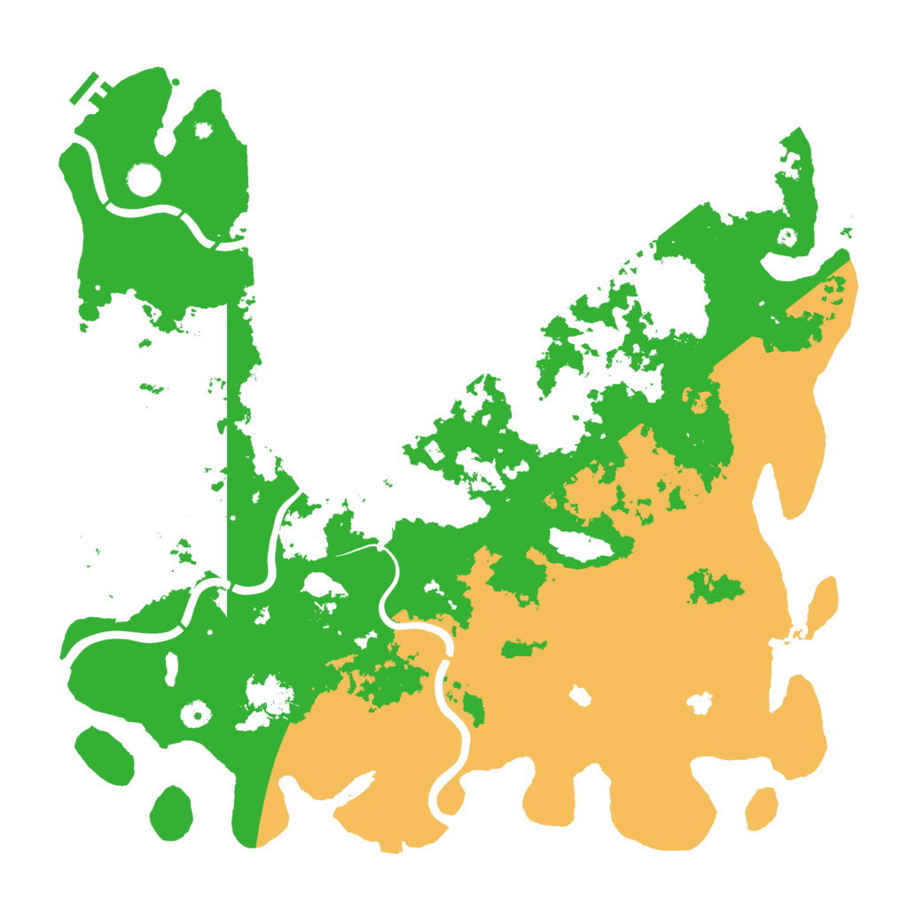 Biome Rust Map: Procedural Map, Size: 4800, Seed: 20250703