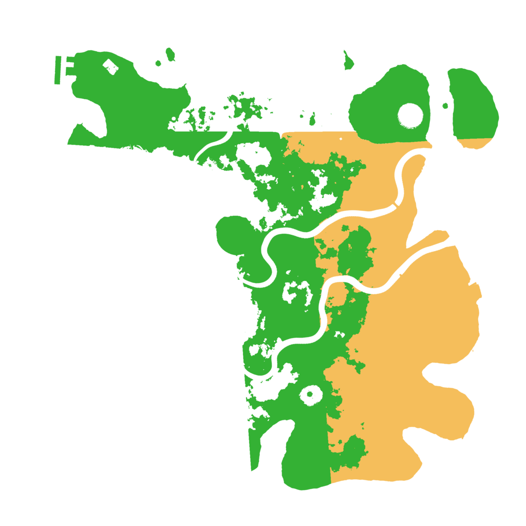 Biome Rust Map: Procedural Map, Size: 3750, Seed: 1271950030