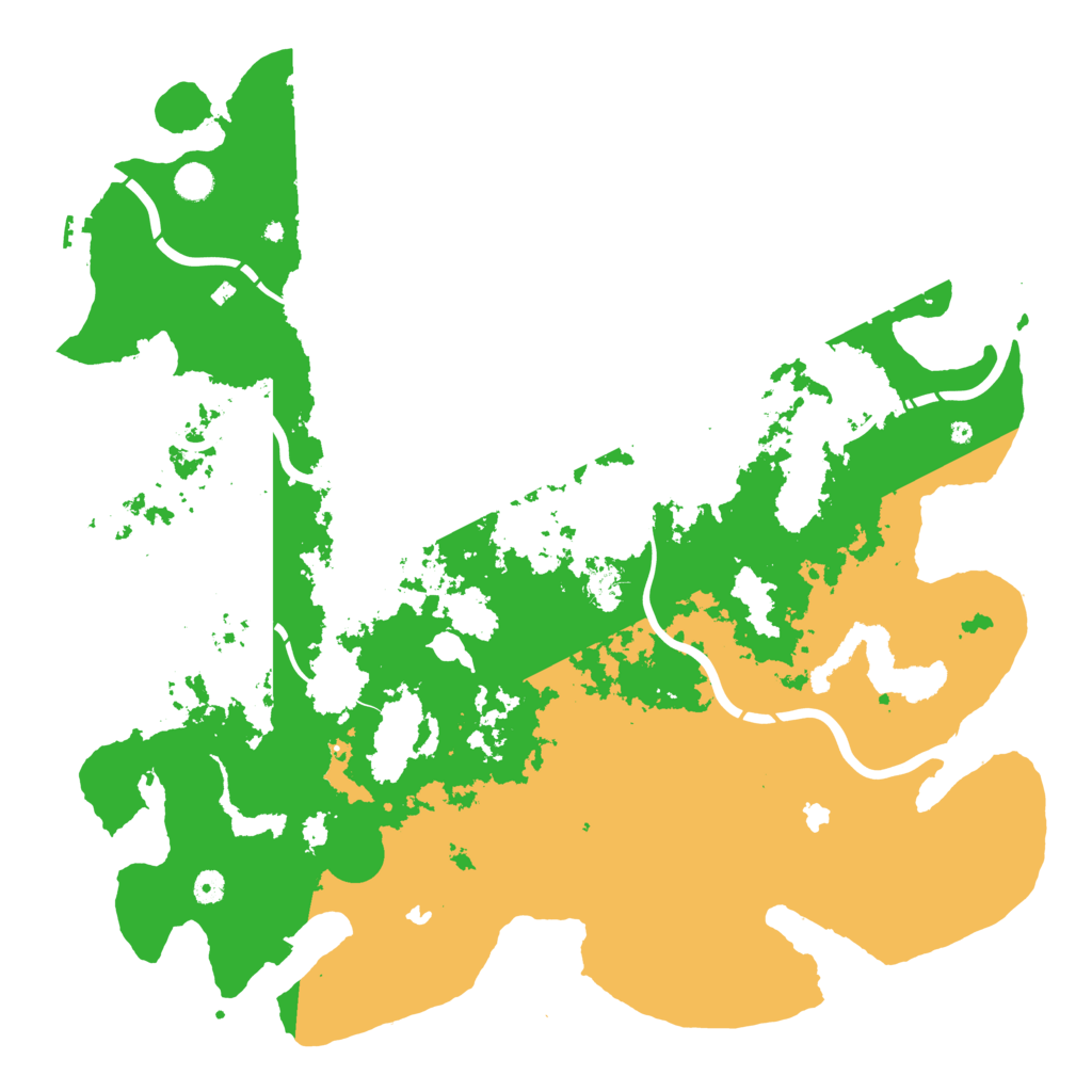 Biome Rust Map: Procedural Map, Size: 5000, Seed: 237968096