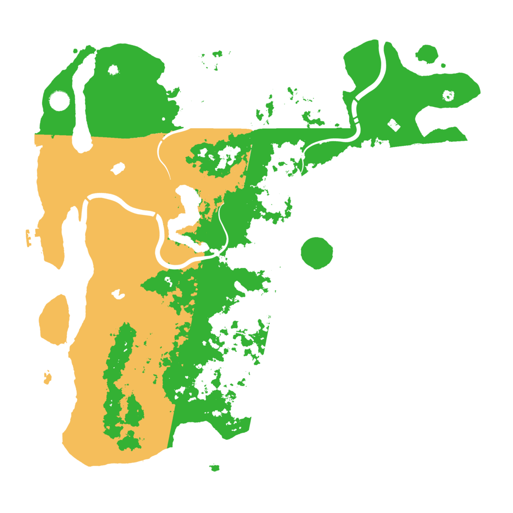 Biome Rust Map: Procedural Map, Size: 4500, Seed: 1042415762