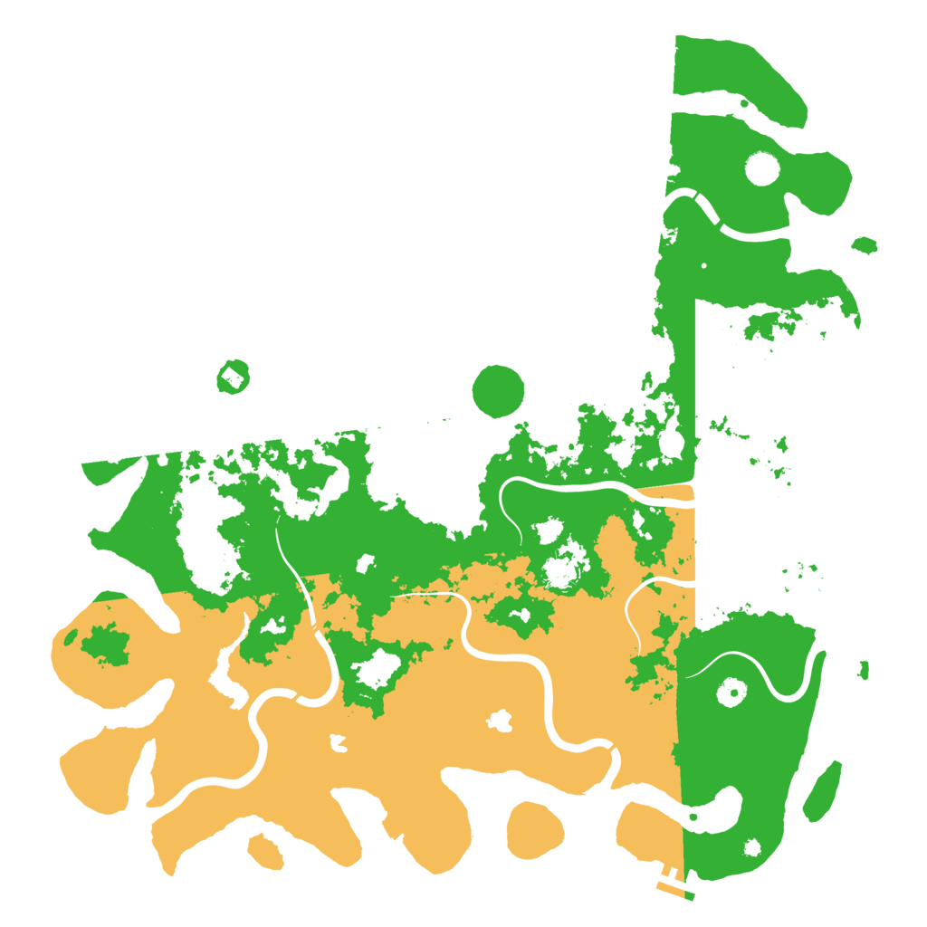 Biome Rust Map: Procedural Map, Size: 4800, Seed: 1292210693