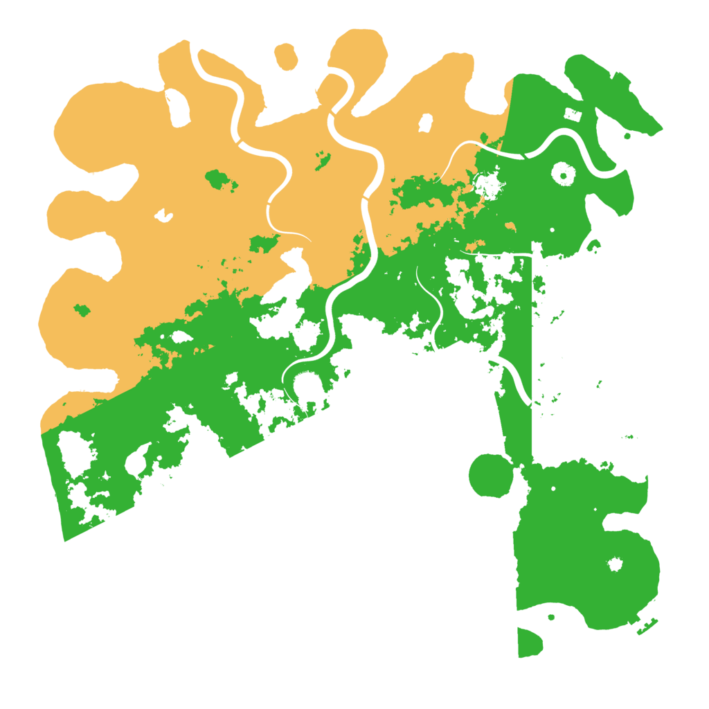 Biome Rust Map: Procedural Map, Size: 4500, Seed: 460155363