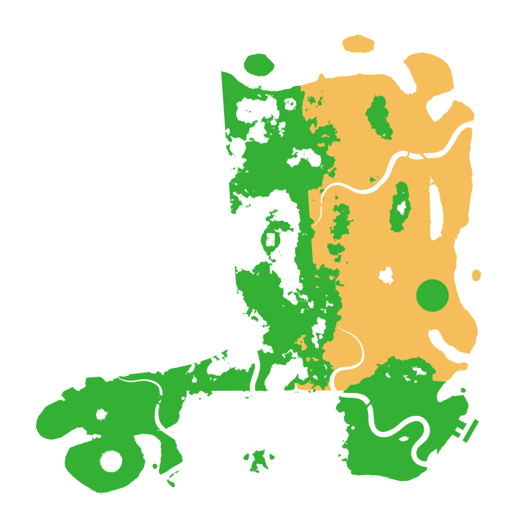 Biome Rust Map: Procedural Map, Size: 4250, Seed: 486328296