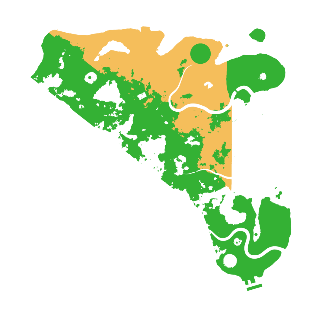 Biome Rust Map: Procedural Map, Size: 4000, Seed: 1962107697