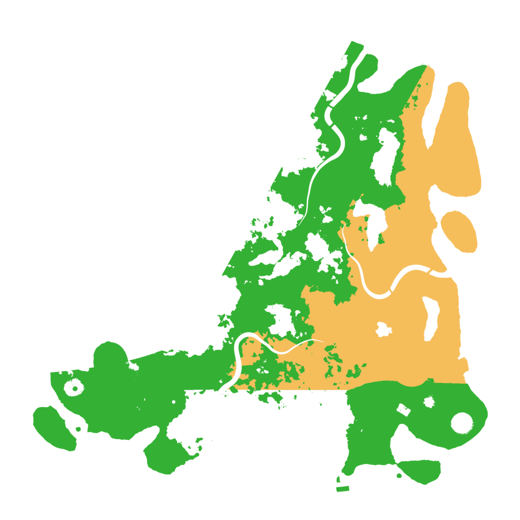 Biome Rust Map: Procedural Map, Size: 4250, Seed: 32772