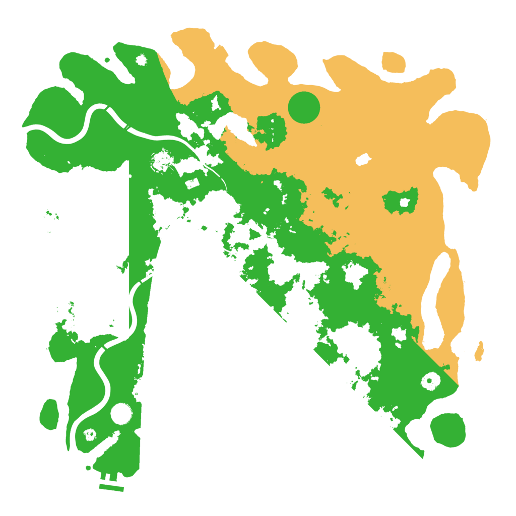 Biome Rust Map: Procedural Map, Size: 4250, Seed: 853709862