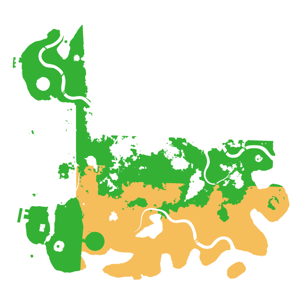 Biome Rust Map: Procedural Map, Size: 4250, Seed: 776906920