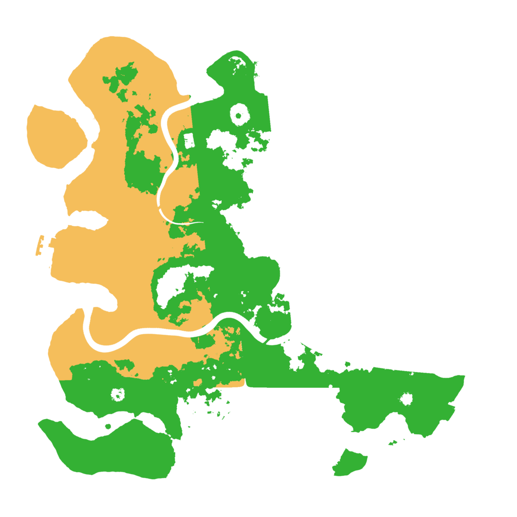 Biome Rust Map: Procedural Map, Size: 3750, Seed: 334517