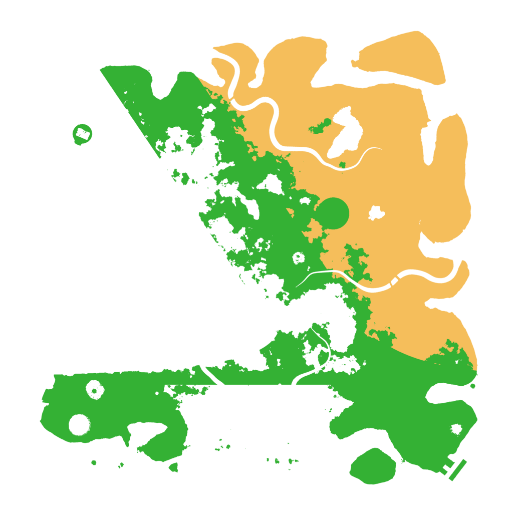 Biome Rust Map: Procedural Map, Size: 4250, Seed: 370197503