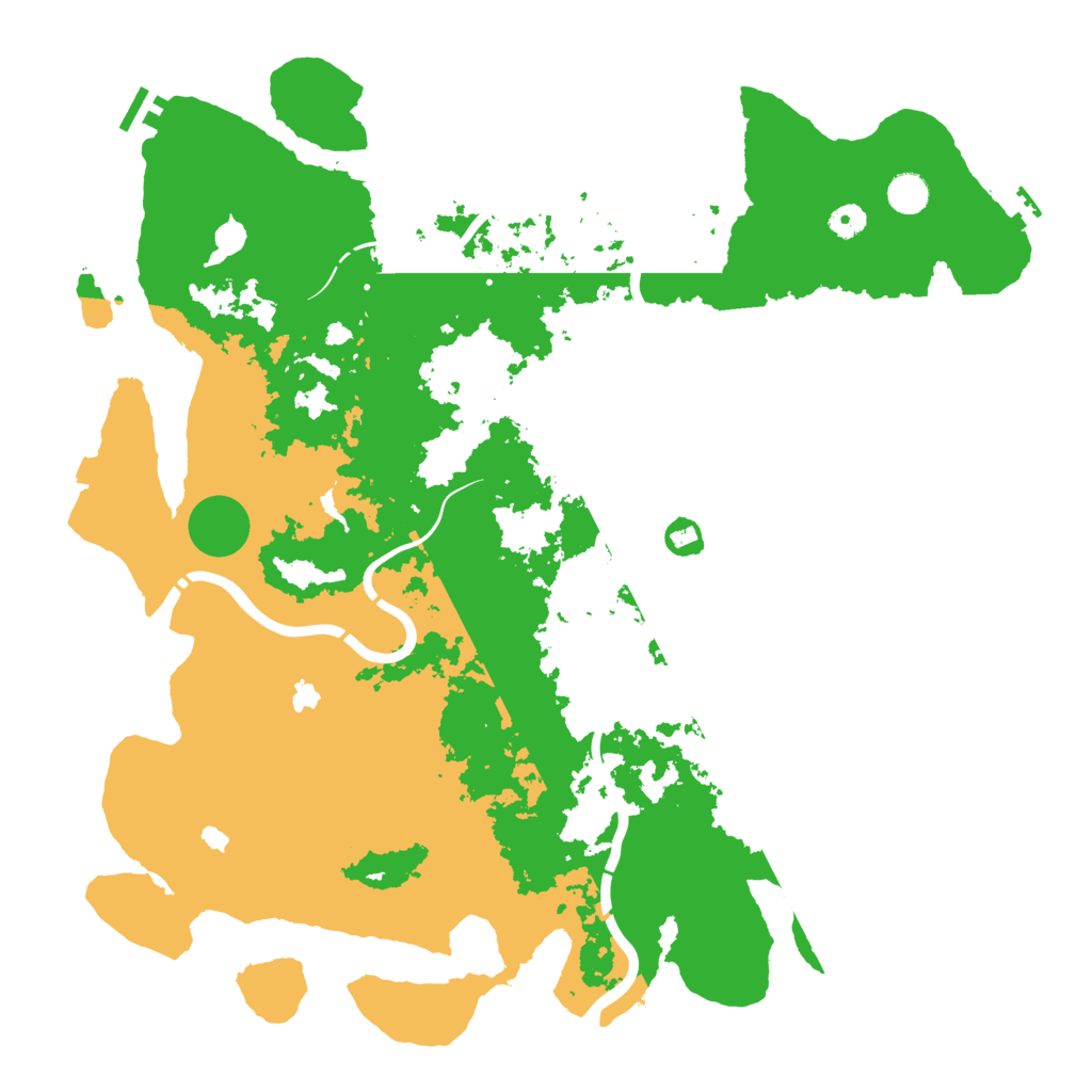 Biome Rust Map: Procedural Map, Size: 4700, Seed: 681964608