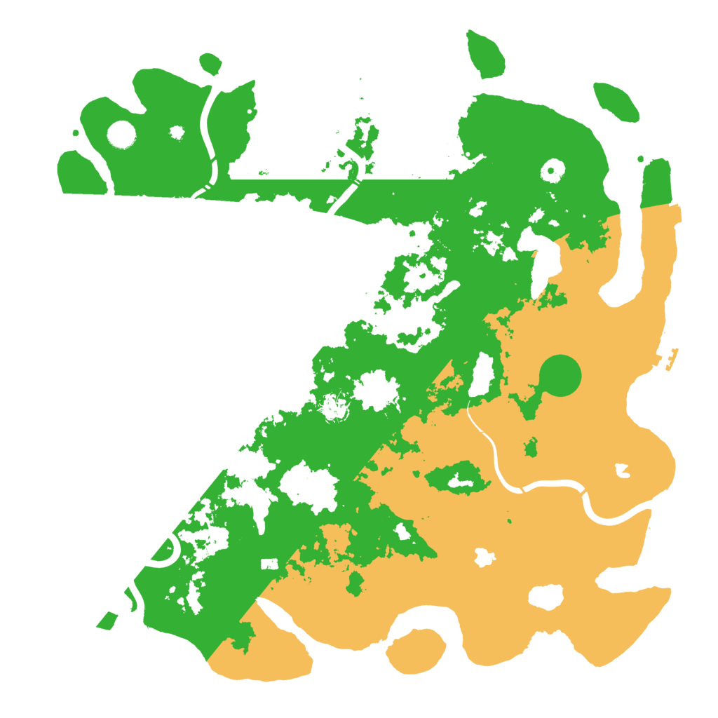 Biome Rust Map: Procedural Map, Size: 4500, Seed: 626529696