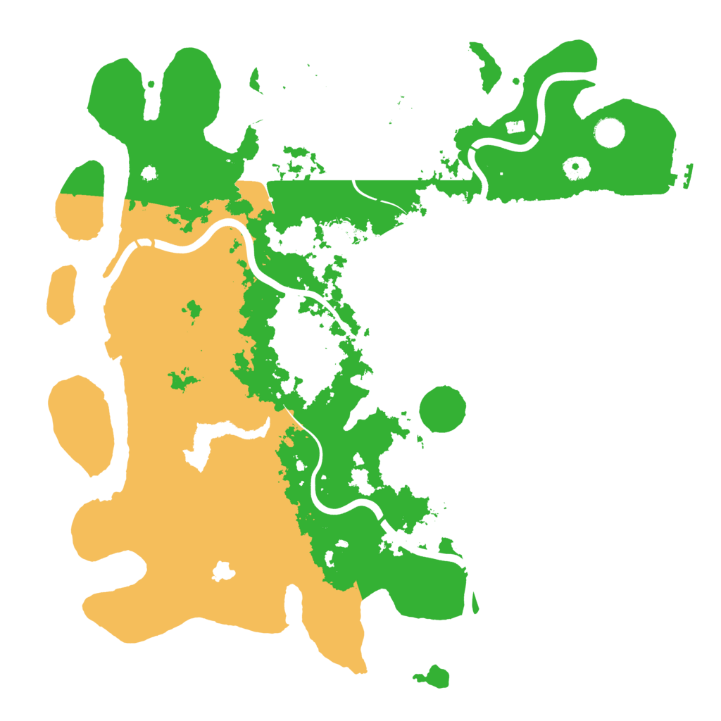 Biome Rust Map: Procedural Map, Size: 4250, Seed: 192606