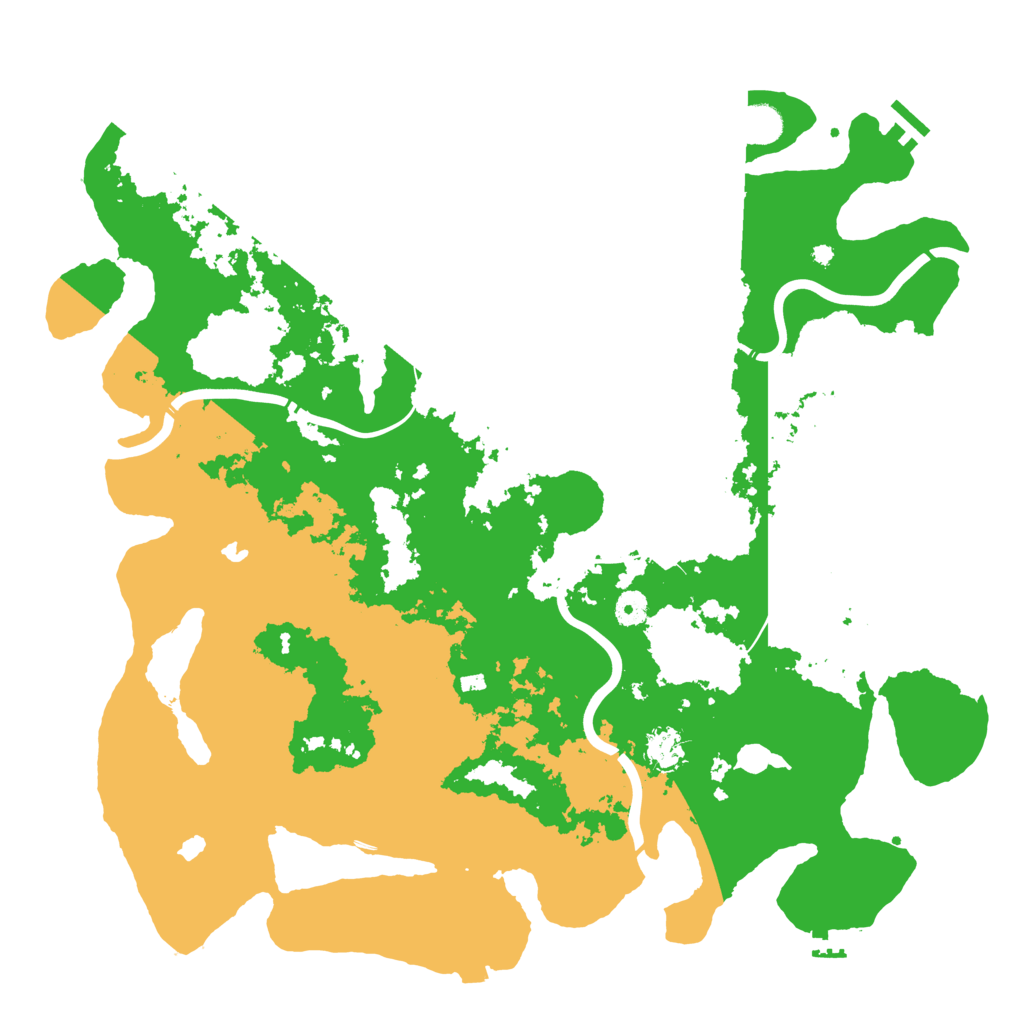 Biome Rust Map: Procedural Map, Size: 4500, Seed: 603202430