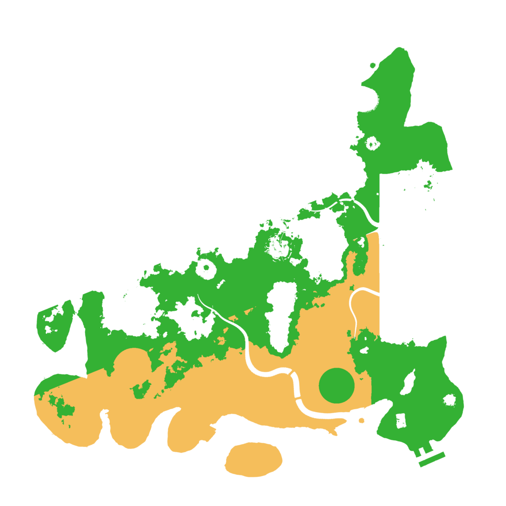 Biome Rust Map: Procedural Map, Size: 3750, Seed: 263687914