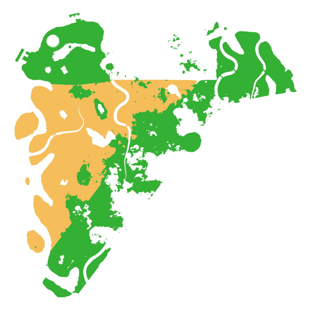 Biome Rust Map: Procedural Map, Size: 4500, Seed: 1146254196