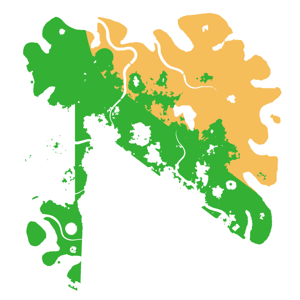 Biome Rust Map: Procedural Map, Size: 4500, Seed: 218080548