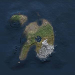 Thumbnail Rust Map: Procedural Map, Size: 1800, Seed: 12365, 4 Monuments
