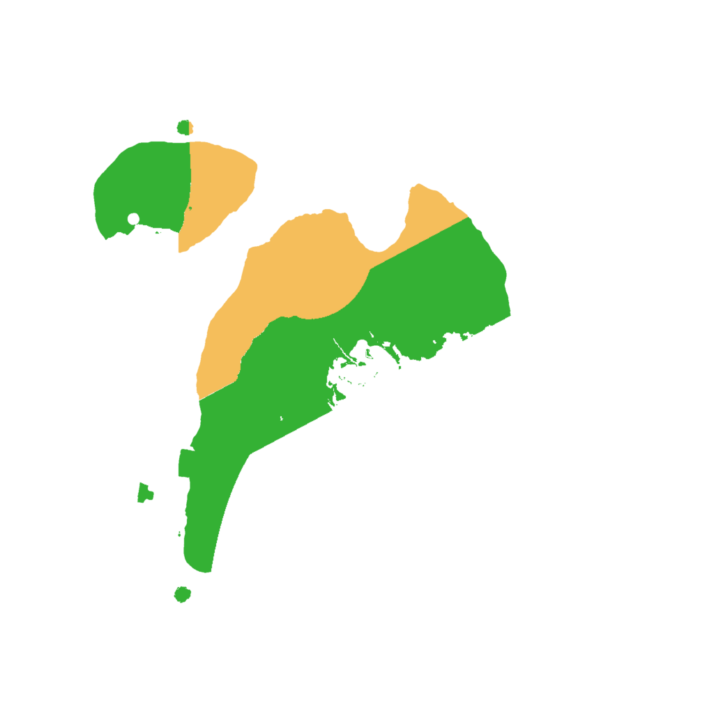 Biome Rust Map: Procedural Map, Size: 1800, Seed: 12365