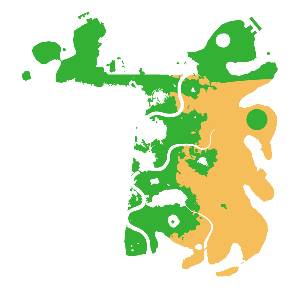 Biome Rust Map: Procedural Map, Size: 3750, Seed: 187508953