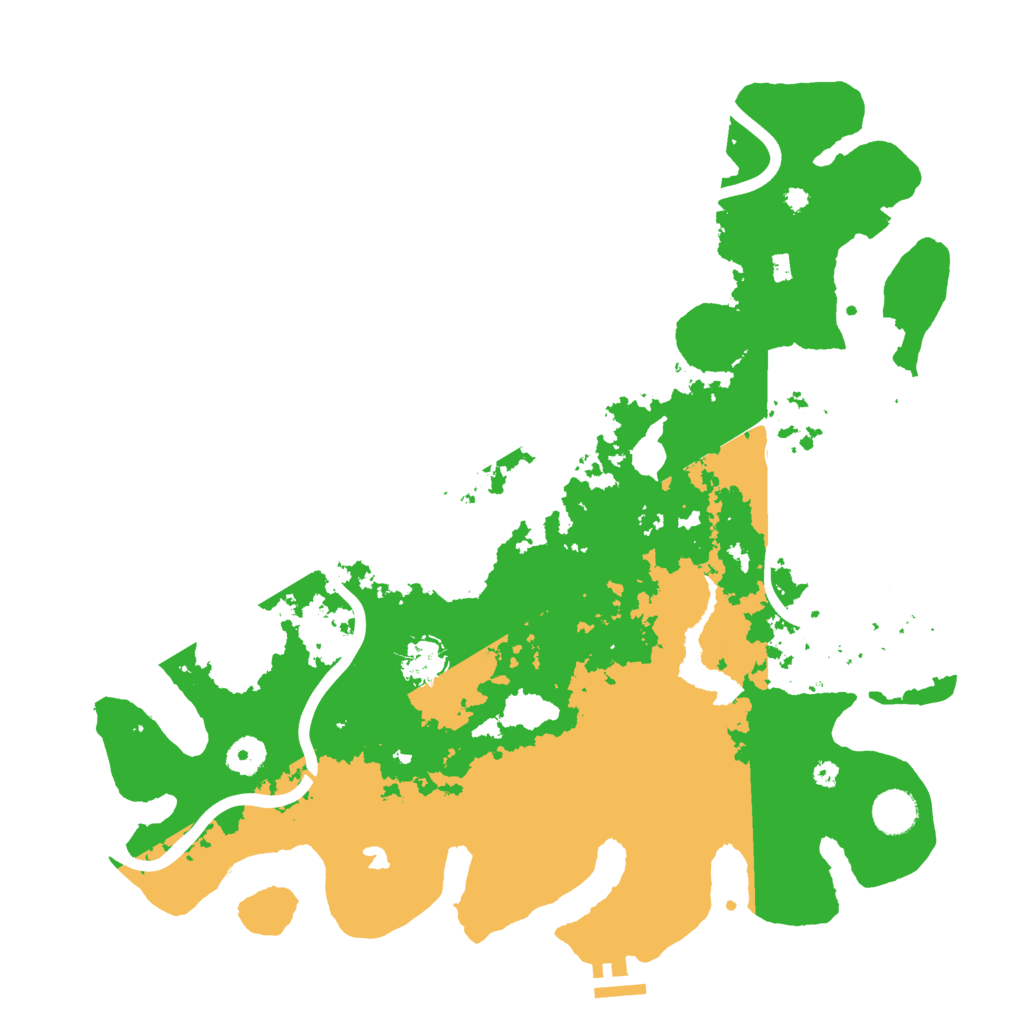 Biome Rust Map: Procedural Map, Size: 4000, Seed: 158784068