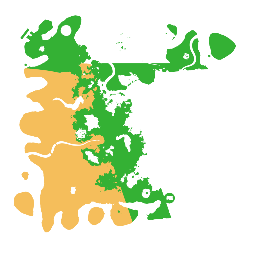 Biome Rust Map: Procedural Map, Size: 4250, Seed: 646714858