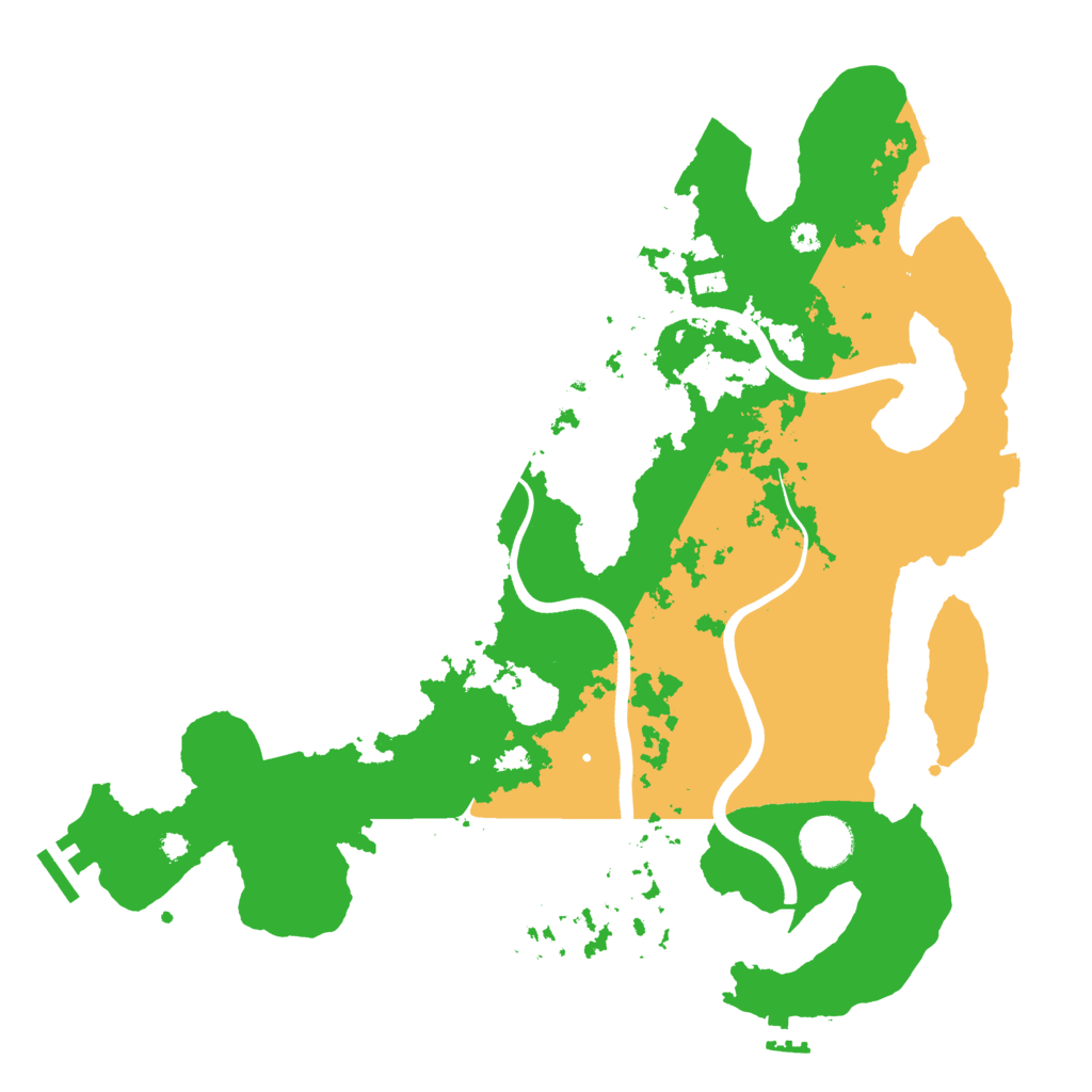 Biome Rust Map: Procedural Map, Size: 3750, Seed: 1206012975
