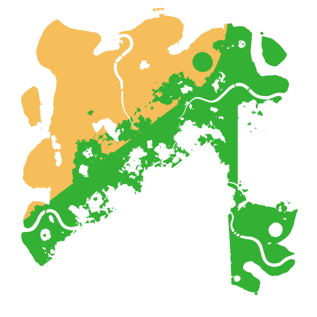 Biome Rust Map: Procedural Map, Size: 4250, Seed: 2106245621