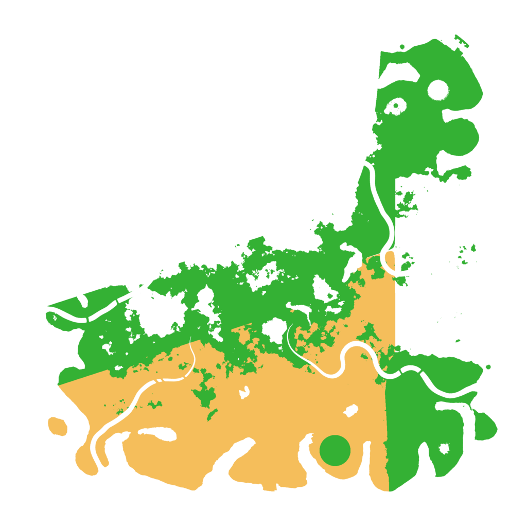 Biome Rust Map: Procedural Map, Size: 4500, Seed: 269139069